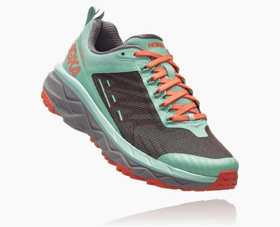 Hoka One One Trail Schoenen Dames - Challenger Atr 5 - Groen/Zwart - CE2473169